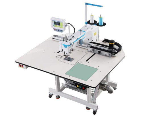 Automat do obszywania wzoru JACK M5 -F13/F25/F1  z odkrawaczem laserowym