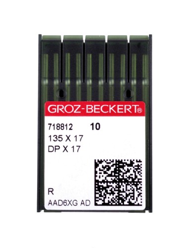 Igły Groz - Beckert 135x17 DPx17  ostre R różne rozmiary