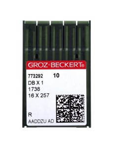 Igły Groz - Beckert DBx1 16x231 1738  ostre R